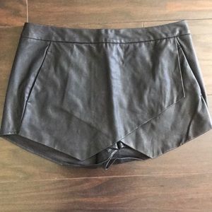 Express minus the leather skort